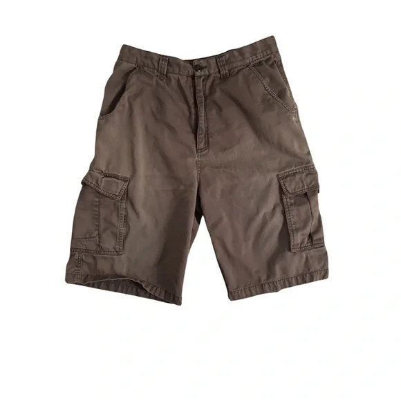 Suburban Y2K Brown Cargo Shorts - Picture 2 of 7